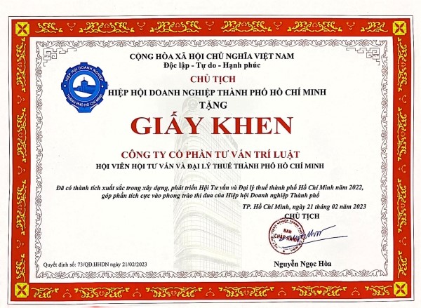 Quá trình hoạt động của Trí Luật được ghi dấu với nhiều thành tích, danh hiệu uy tín