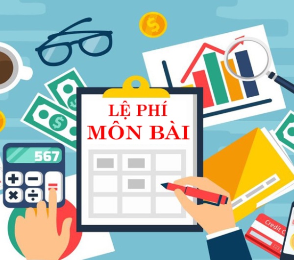 Lệ phí môn bài của doanh nghiệp được xác định dựa trên nguồn vốn điều lệ 