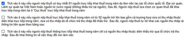 Trường hợp cá nhân có 1 nguồn thu nhập trực tiếp