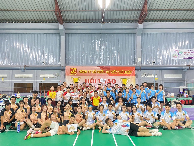 HỘI THAO MỪNG 22 NĂM THÀNH LẬP TRÍ LUẬT